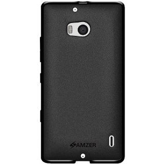 Amzer Pudding Soft TPU Case Back Cover for Nokia Lumia 929, Nokia Lumia Icon   Retail Packaging   Black: Cell Phones & Accessories
