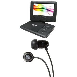Sylvania 7 Inch Portable DVD Player with Acoustic Research Noise Isolating Earbuds: Electronics