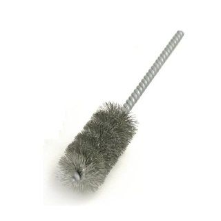 Brush Research 83 Spiral Twist Brush, Stainless Steel, Single Stem, 1" Diameter, 0.008" Wire Diameter, 4" Shank Length, 6" Length, 1000 RPM (Pack of 6): Abrasive Spiral Brushes: Industrial & Scientific