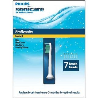 Philips Sonicare ProResults 7 pack Replacement Brush Heads: Health & Personal Care