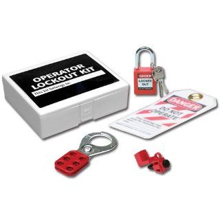 Operator Lockout Kit: Industrial Label Makers: Industrial & Scientific