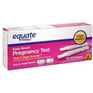Equate   Early Result Pregnancy Test, 2 Tests (Compare to First Response): Everything Else