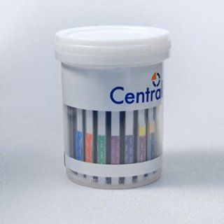CentralCheck CLIA waived 5 Panel drug test urine Cup w/ 3 Adulterants: Health & Personal Care