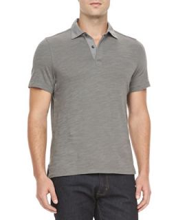 Mens Basic Polo, Charcoal   Rag & Bone   Charcoal (MEDIUM)