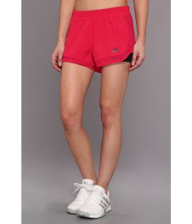 adidas TECHFIT 2 in 1 Woven Short Womens Shorts (Pink)