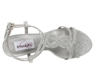 Dyeables Vivi Silver Glitter, Shoes, Women