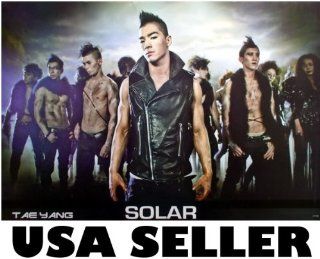 Bigbang Tae Yang Solar horiz POSTER 34 x 23.5 Korean boy band Big Bang Taeyang (sent FROM USA in PVC pipe) : Prints : Everything Else