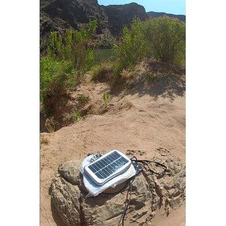 Soladec Hybrid All in One Portable Solar Power Charger and External Battery Pack with Integrated Ultra High Flux LED Light for iPod, iPhone, iPad and Other USB Devices : MP3 Players & Accessories