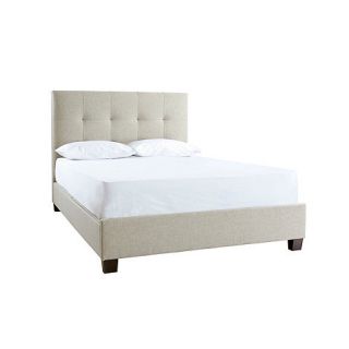 Kaydian Oatmeal Tennessee fabric bed frame