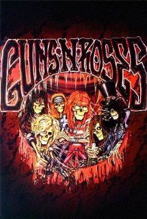 Guns n' Roses skeletal cartoon POSTER 21 x 31 Axl Rose Slash & Roses (poster sent from USA in PVC pipe) : Prints : Everything Else
