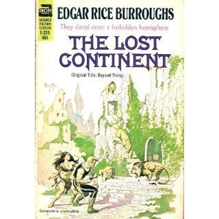 The Lost Continent: Edgar Rice Burroughs, Frank Frazetta: Books