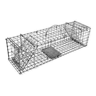 Tomahawk Original Series Model 203 Collapsible Live Trap with Two Trap Doors for squirrel, rat, muskrat & similar sized animals. Tomahawk Live Trap Rat Traps : Home Pest Control Traps : Patio, Lawn & Garden