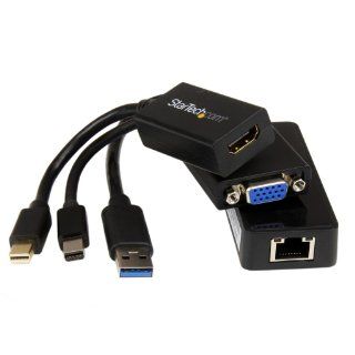 StarTech Surface Pro 2 HDMI, VGA and Gigabit Ethernet Adapter Kit (MSTP2MDPUGBK): Computers & Accessories