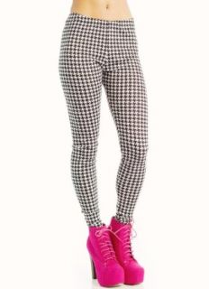 Houndstooth Leggings at  Womens Clothing store