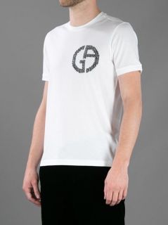 Giorgio Armani Stitched Logo T shirt