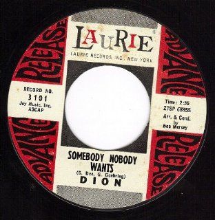 Somebody Nobody Wants/Could Somebody Take My Place Tonight (VG+ DJ 45 rpm): CDs & Vinyl