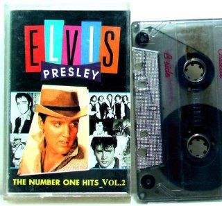 MUSIC CASSETTE ELVIS PRESLEY "THE NUMBER ONE HITS VOL. 2" CS45AMZPIC3 6 13 VERY RARE. : Everything Else