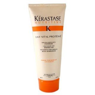 Kerastase Nutritive Lait Vital 1 Incredibly Light Nourishing Care For Normal to Slightly Dry Hair, 6.8 Ounce : Hair And Scalp Treatments : Beauty
