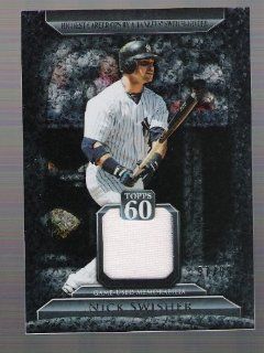 NICK SWISHER 2011 Topps 60 Relics DIAMOND ANNIVERSARY PARALLEL JERSEY Card #97 of only 99 Made! New York Yankees Baseball at 's Sports Collectibles Store