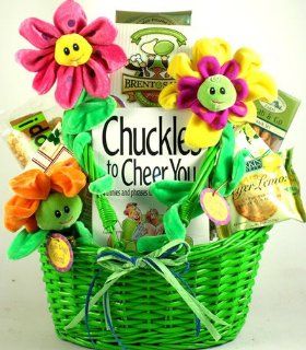 Cheer Up and Get Well Soon! Gift Basket for Women  Great Birthday Gift or Get Well Gift Basket : Gourmet Snacks And Hors Doeuvres Gifts : Grocery & Gourmet Food