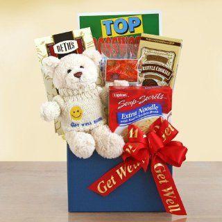 Sorry You Are Sick  Feel Better Gift Basket : Gourmet Gift Items : Grocery & Gourmet Food