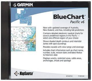 Garmin Bluechart Pacific Saltwater Map CD ROM (Windows) : Gps Software : GPS & Navigation