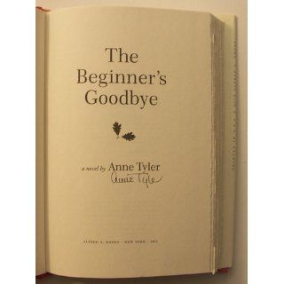 The Beginner's Goodbye: Anne Tyler: 9780307957276: Books