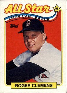 1989 Topps   Roger Clemens   All Star   American League   Card # 405: Sports & Outdoors