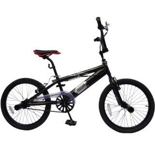 BMX Fahrrad "BlackPhantom" 20 Zoll Rad / Bike, 360 Rotationslenker, 4 Pegs, Freestyle Gabel: Sport & Freizeit