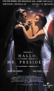 Hello, Mr. President [VHS] [UK Import]: Michael Douglas, Annette Bening, Martin Sheen, Michael J. Fox, Rob Reiner: VHS