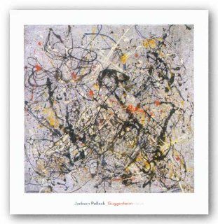 Number 18, 1950 von Jackson Pollock Kunstdruck: Küche & Haushalt