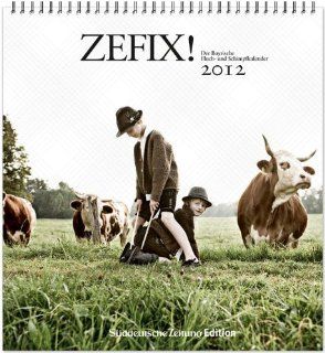 Zefix! Wandkalender 2012: Der bayrische Fluch  und Schimpfkalender: Martin Bolle, Markus Keller, Ono Mothwurf: Bücher