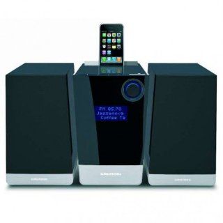 Grundig UMS 4950 iP Kompaktanlage (CD/MP3 Player, SD/MMC Kartenleser, Apple iPod Dock) schwarz: Heimkino, TV & Video