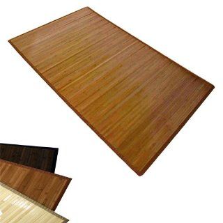 Homestyle4u Bambusteppich Bambusmatte Teppich Bambus 200 x 300 cm braun: Küche & Haushalt