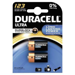 Duracell Ultra Lithium Batterie 123 2er: Elektronik
