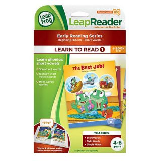 LeapFrog LeapFrog LeapReader Learn to Read Book Set 1: Short Vowels