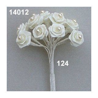 Dior Rose mit Perle champagner / Art. Nr. 14012.124 /  14 mm: Küche & Haushalt