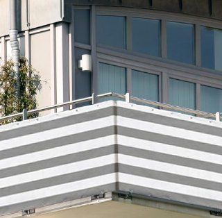 10x0,9m Balkon Sichtschutz Windschutz atmungsaktiv Modell ELECSA 362: Garten
