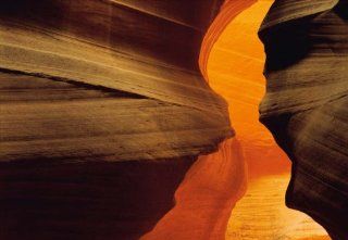 Fototapete National Geographic "Side Canyon", 184 x 127 cm, 1 teilig, Antelope Canyon, Arizona, USA: Baumarkt