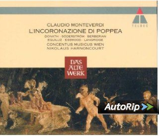 Monteverdi: L'Incoronazione di Poppea (Gesamtaufnahme): Musik