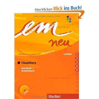 em neu 2008 Hauptkurs: Deutsch als Fremdsprache / Kursbuch + Arbeitsbuch, Lektion 1 5 mit Arbeitsbuch Audio CD: Michaela Perlmann Balme, Susanne Schwalb: Bücher