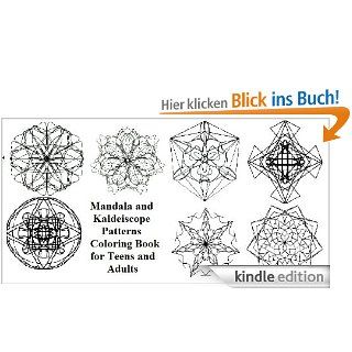 Mandala und Kaleidoskop Muster Malbuch fr Jugendliche und Erwachsene eBook: Robin Michell: Kindle Shop