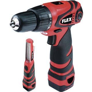 Flex Ali 10,8 G Akku Bohrschrauber, inkl. Koffer & LED Lampe: Baumarkt
