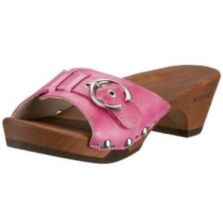 Woody Valentina 7422, Damen Clogs & Pantoletten, rosa, (pink), EU 36: Schuhe & Handtaschen
