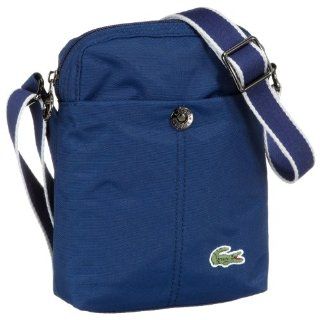Lacoste Herren Schultertasche Small Vertical Shoulder Bag, Marine Blue, 15x20,5x4cm, N85 002: Koffer, Ruckscke & Taschen
