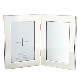 J by Jasper Conran Silver hinged double 4 inch6 inch frame