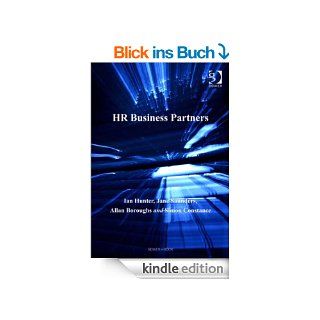 HR Business Partners: Emerging Service Delivery Models for the HR Function eBook: Ian Hunter, Jane Saunders, Allan Boroughs, Simon Constance: Kindle Shop