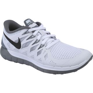 NIKE Womens Free Run+ 5.0 Running Shoes   Size: 6.5, White/grey/black