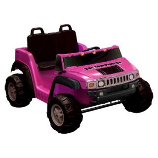 National Products LTD. Hummer H2 Two Seater Battery Powered Riding Toy   Pink