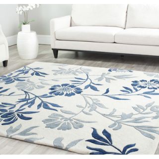 Safavieh Capri Ivory / Blue Area Rug